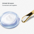 Makeup Mask Cream Spoon Eye Cream Stick Face Body Makeup Tools Metal Mini Cosmetic Spatula Curved Scoop Dropshopping TSLM1