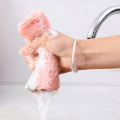 10Pcs/Lot Fiber Dishcloth Dishrag Duster Wash Cloth Hand Towel Cloth Bamboo Washing Towel Magic Kitchen Cleaning Wiping Rags