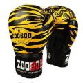 Men/women thickening boxing gloves Adult Professional Sanda Gloves boxing sports gloves in tiger Pattern