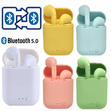 mini-2 TWS Wireless Bluetooth Earphones Earbuds earpiece Handsfree Earphone headphones Headset Charging Box for xiaomi phone i9S
