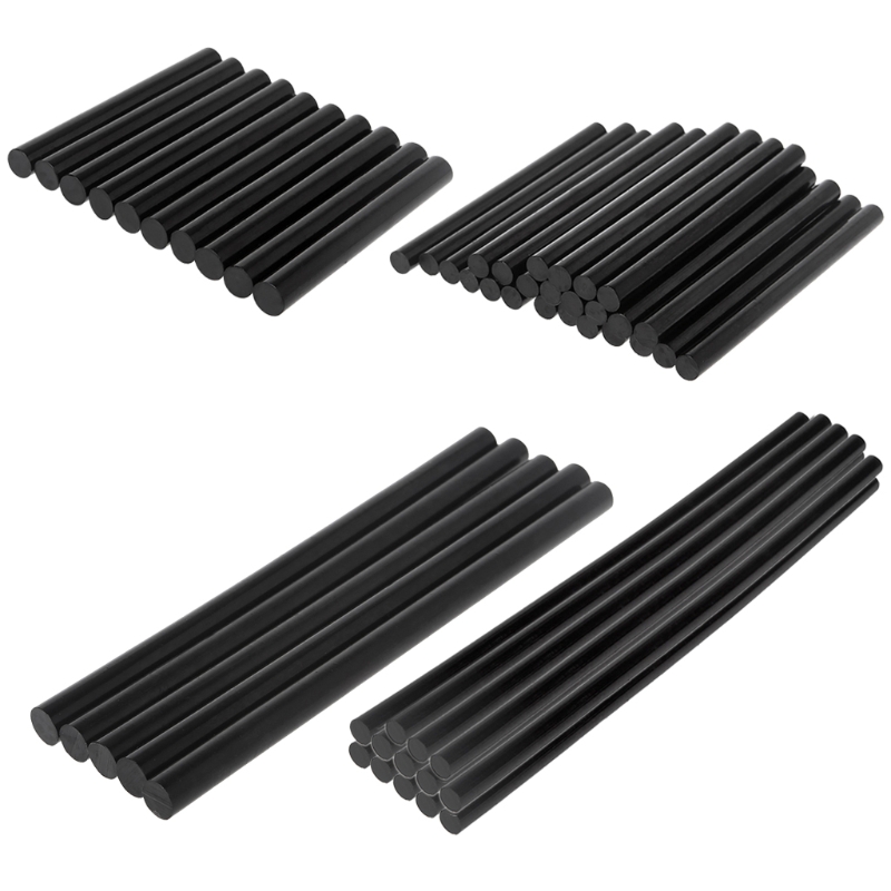 11MM Black Color Hot Melt Glue Sticks For Electric Glue Gun Car Audio Craft Repair Sticks Adhesive Sealing Wax Stick 10 pc