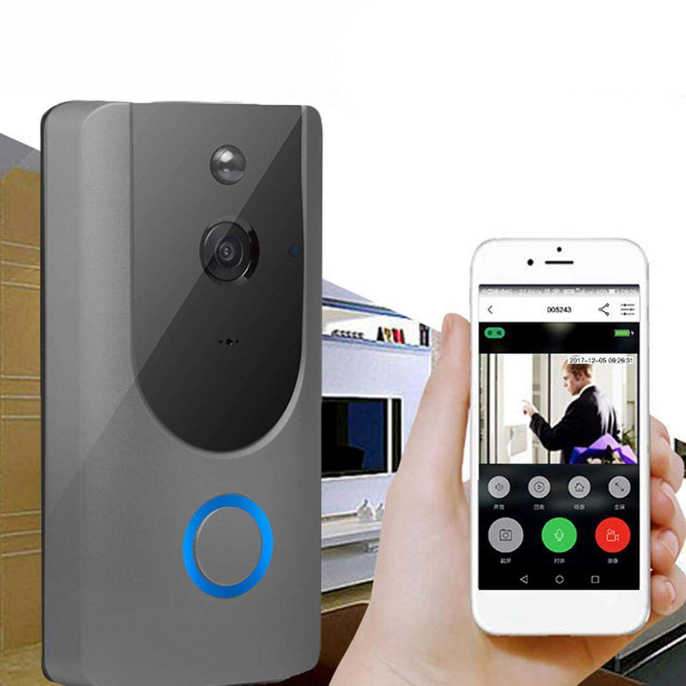 M2 Wireless Camera Intercom Home Security Alarm Smart WiFi Remote Video Doorbell