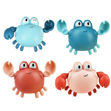 1 PCS Cartoon Bath Toys Animal Tortoise Crab Classic Baby Water Toy Infant Swim Turtle Wound-Up Chain Clockwork Toy for Children