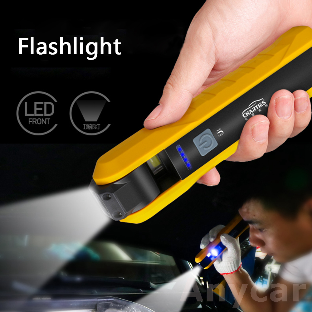 Led Work Light Portable COB Worklight Lamp Work Lamp Werklamp Flashlight XPE Working Light Searchlight USB Rechargeable 10W