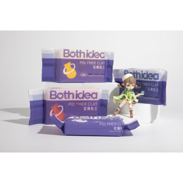 Soft clay for kids' crafts