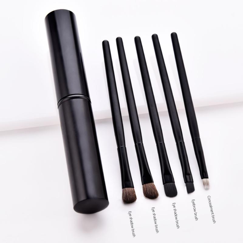 6pcs Eye Makeup Brushes Eyeshadow Eyeliner Highlight Shadow Blooming Brush Powder Foundation Eyebrow Lip Cosmetics Tools