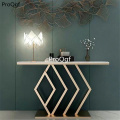 Prodgf 1 Set 100*30*80cm Ins Corner Console Table