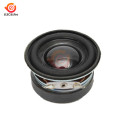 2Pcs 40mm Acoustic Speaker 4Ohm 3W Speaker 36MM External Magnetic Black Hat PU Edge Acoustic Components