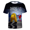Among Us 3D Print Game Kids Boys T Shirt For Children Girls O-Neck Short Sleeve Unisex T Shirt Streetwear Harajuku Clothes Tops