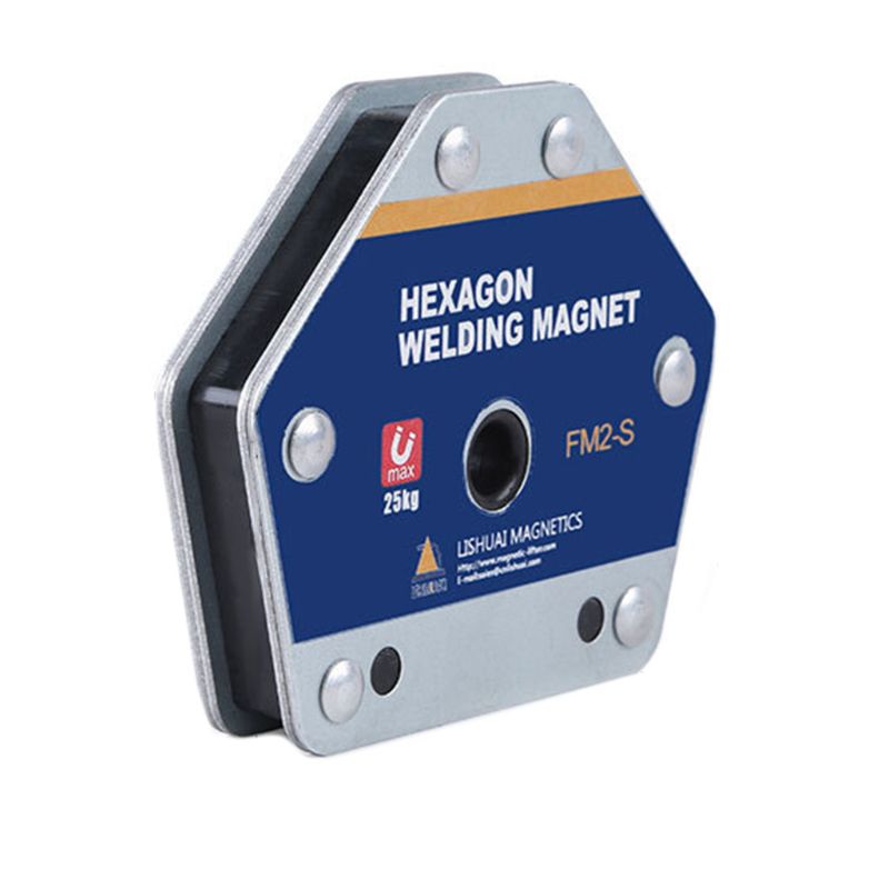 Single Square Magnet On/Off Multi-angle FM2 Welding Magnetic Holder Fixator Hexagonal Welding Magnet Tool Quick Set-up