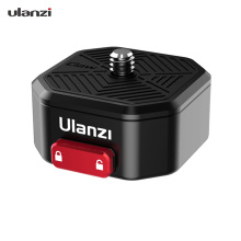 Ulanzi Claw Quick Release Plate Mini QR Plater with 1/4 Inch Screw 50kg Load Bearing for DSLR Camera