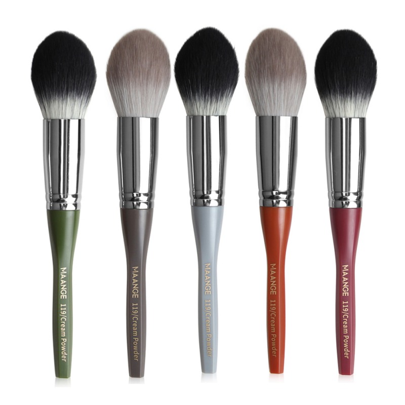 1pc Large Powder Brush Makeup Brushes Single Plus Blush Brush Soft Face Mineral Powder Foundation Brush Face Brush Blending