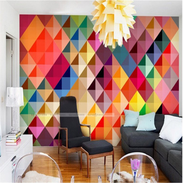 beibehang custom Large photo wallpaper for living room sofa bedroom TV setting wall modern art wall paper Color grid mural wall