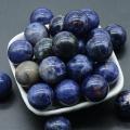 20MM Sodalite Chakra Balls for Stress Relief Meditation Balancing Home Decoration Bulks Crystal Spheres Polished
