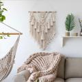 Hand-woven Pendant Macrame Wall Hanging Art Woven Tapestry Bohemian Crafts Decoration Gorgeous Tapestry For Home Bedroom