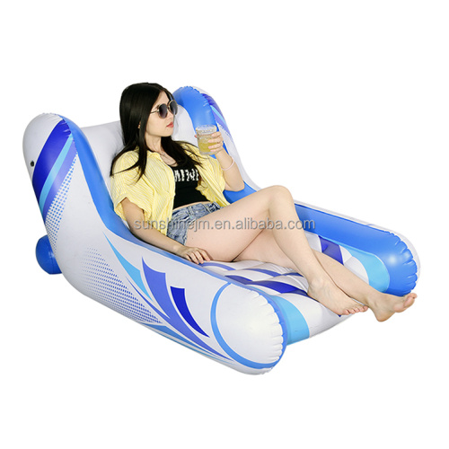 Swimming Pool Inflatable Pool Lounger With Cup Holder for Sale, Offer Swimming Pool Inflatable Pool Lounger With Cup Holder
