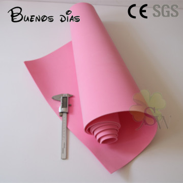 2mm thickness pink color Eva foam sheet,Handmade cosplay children school handmade material Size 50cm*200cm