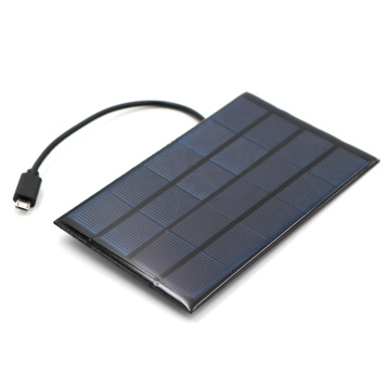 2W 5V Solar Cells Micro USB Android Solar Panel Charger Pane Fast DIY Outdoor Battery Polysilicon Portable Travel Tablet