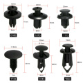 Universal Auto Fastener Clips Plastic Fastener Rivet Clips 190Pcs 6 Sizes Car Push Pin Rivet Trim Clips Fastener Clips