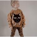 Mini R Kids Sweatshirt Long Sleeve T-Shirts Boys Girls Casual Cartoon Top New Autumn Winter Toddler Cotton Tee Children Clothes