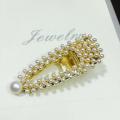 ZHBORUINI 2019 Pearl Beads Hair Clip for Woman Freshwater Pearl Jewelry Barrette Handmade Hair Pin Accessories Gift Wholesale