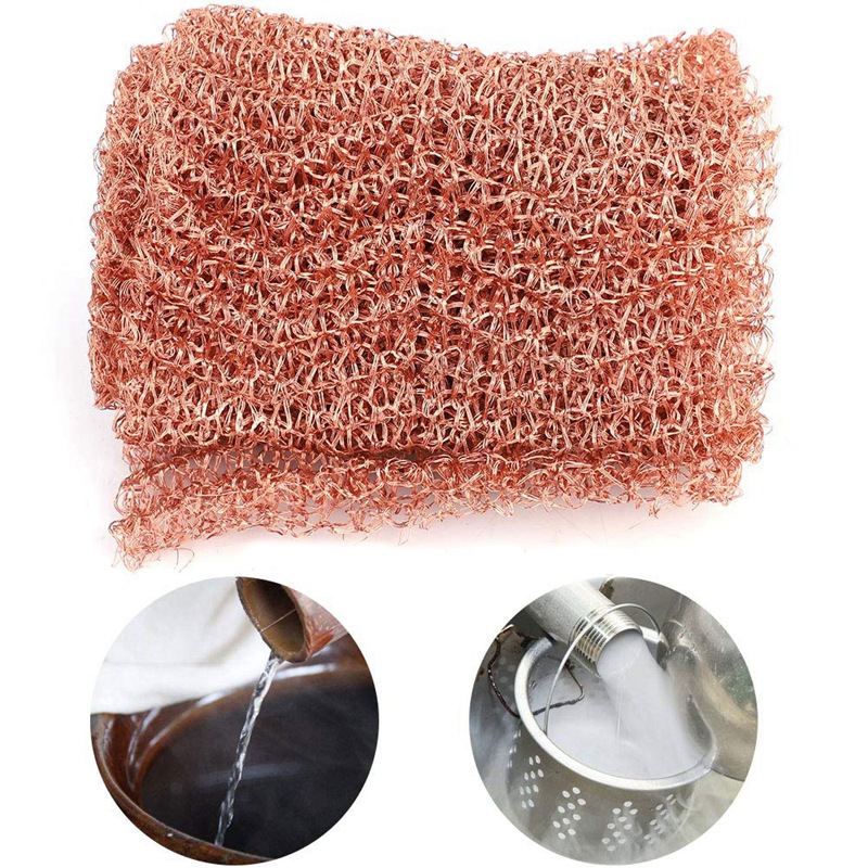 8M 4-Wire Copper Mesh Woven Filter Distilled Home Brewed Beer 100mm Wide CNIM Hot