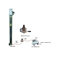 6m Communication antenna wifi Tower,6m telescommunication wifi antenna mast,6m telescopic camera pole