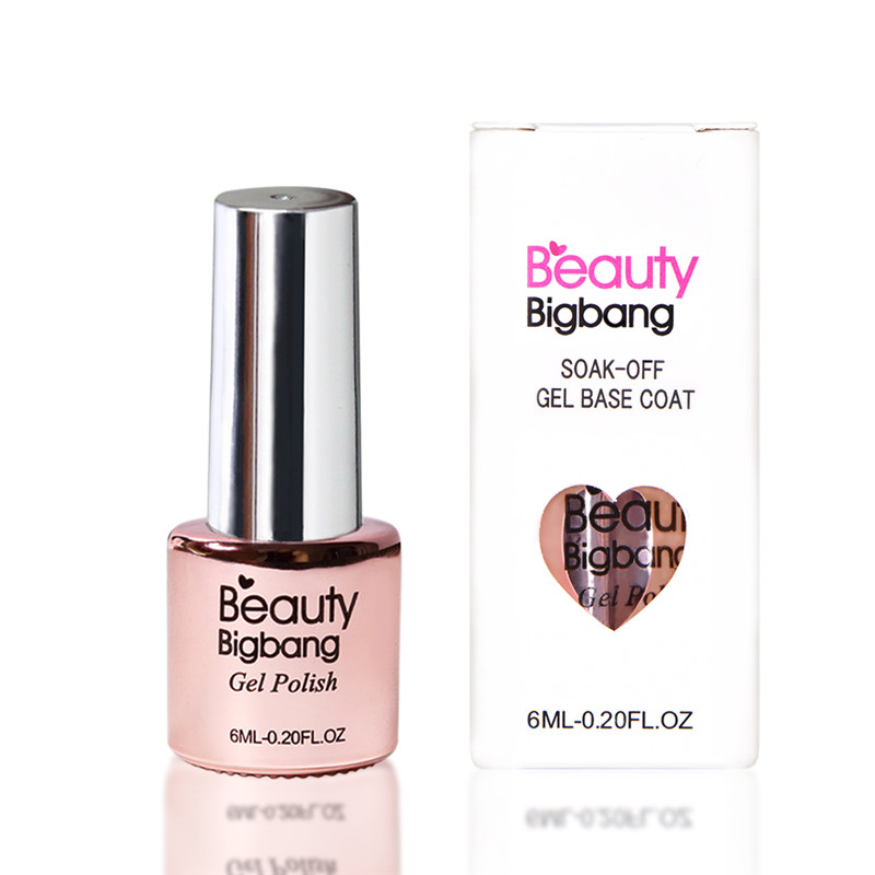 BeautyBigBang Primer Nail Gel 6 ML Nail Art Soak Off Color Gel Polish Acrylics Gel Cured In For LED UV Lamp Base Coat