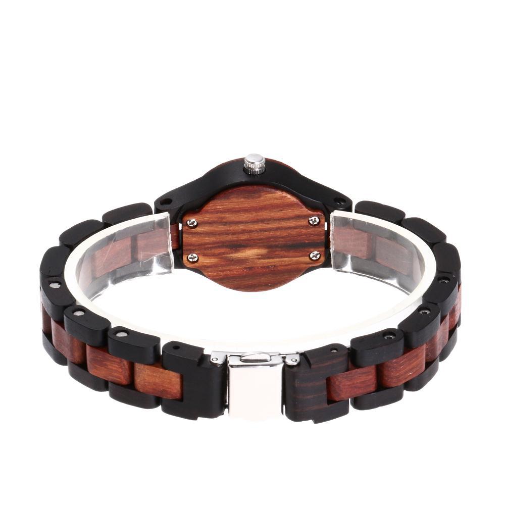 New Style Pure Wooden Watch Fashion Top Grade Wooden Watch Small Dial Women's Wooden Watch