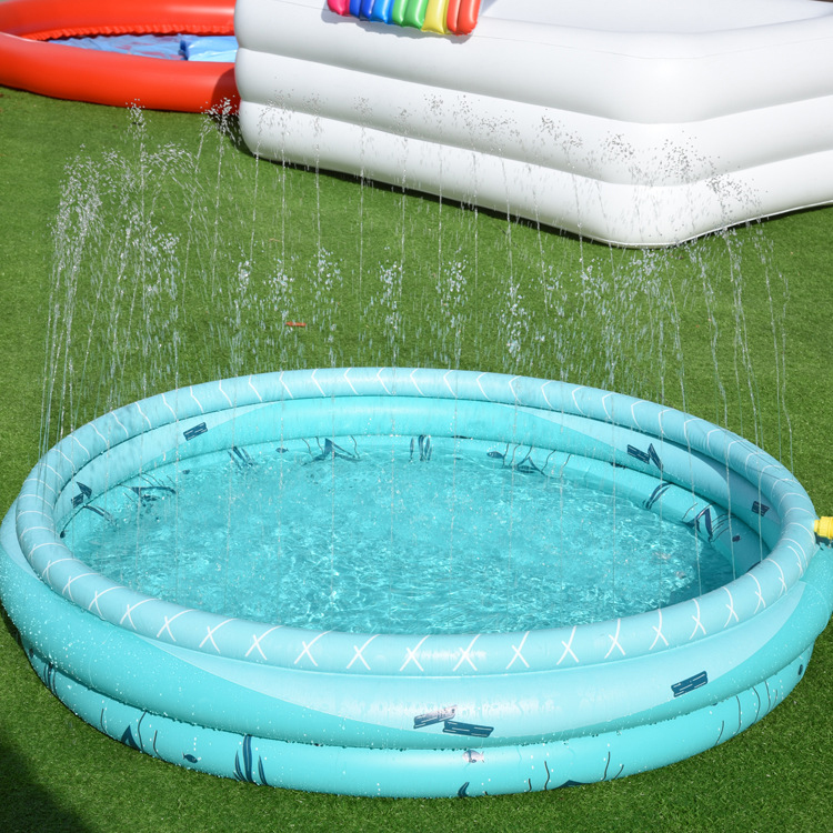 Inflatable swimming pool