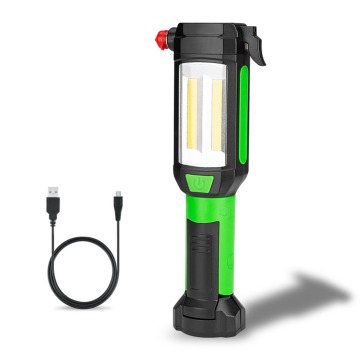 Portable Lantern LED Work Light Hook Magnet Camping Lamp COB USB Rechargeable 18650 Flashlight Torch Waterproof Highlight