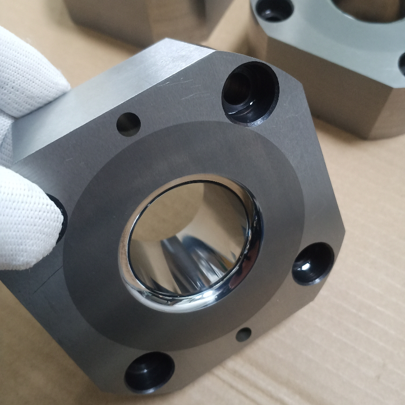 Tungsten steel stretching concave mold