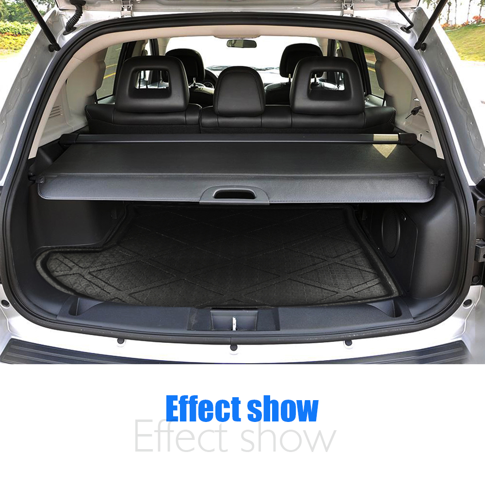 Cawanerl Car Floor Trunk Mat Boot Tray Liner Tail Cargo Carpet Luggage Mud Pad Styling For Volkswagen Touareg 2004-2010