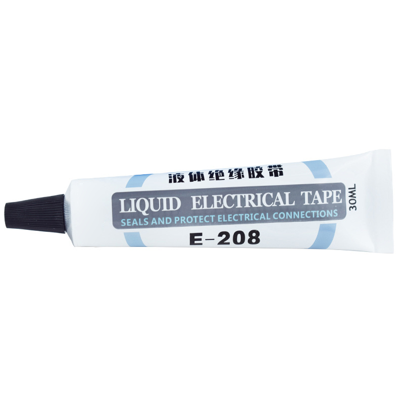 Liquid Electrical Tape Black/Gray 1 Oz Tube Insulation Waterproof Fast Dry H88F