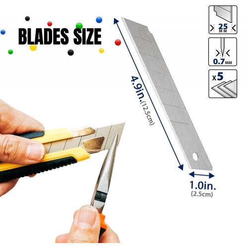 25mm Heavy Duty Snap-off Utility Knife Blades Supplier, Supply Various 25mm Heavy Duty Snap-off Utility Knife Blades of High Quality