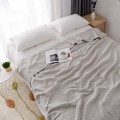 Gauze Cotton Towel Blanket For Adults Kids Striped Breathable Sofa Mantas Cobertor Air Conditioning Bedspread for Teens