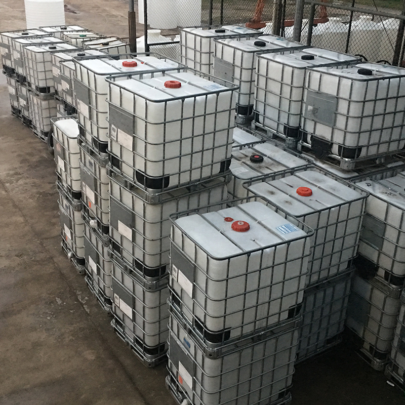 Water service rated bulk liquid container