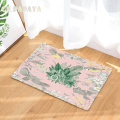 Nordic fresh Style flower Carpet bohemian Bathroom Floor Mats Toilet Rugs Kitchen Area Rug tropical leaf Pad Absorbent Door Mat