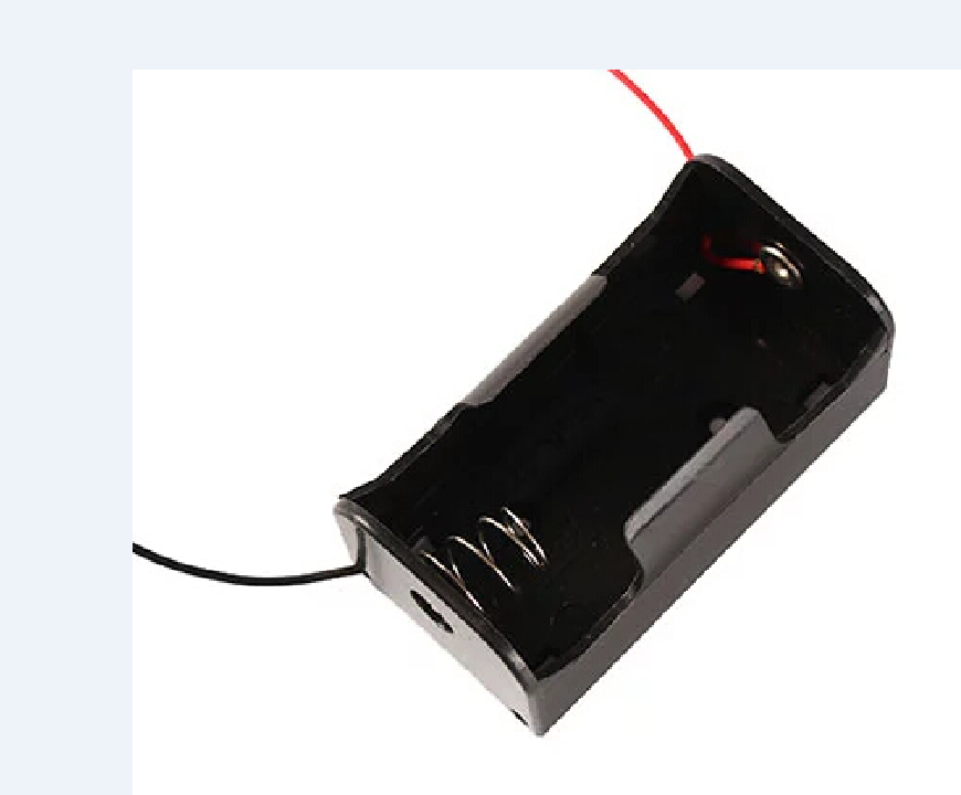1 Piece D Cell battery holders with leads