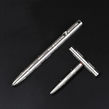 Multifunctional Stainless Steel Variable T Shaped Pen Emergency Hammer Self-defense Tactics EDC Outdoor Writing Pen