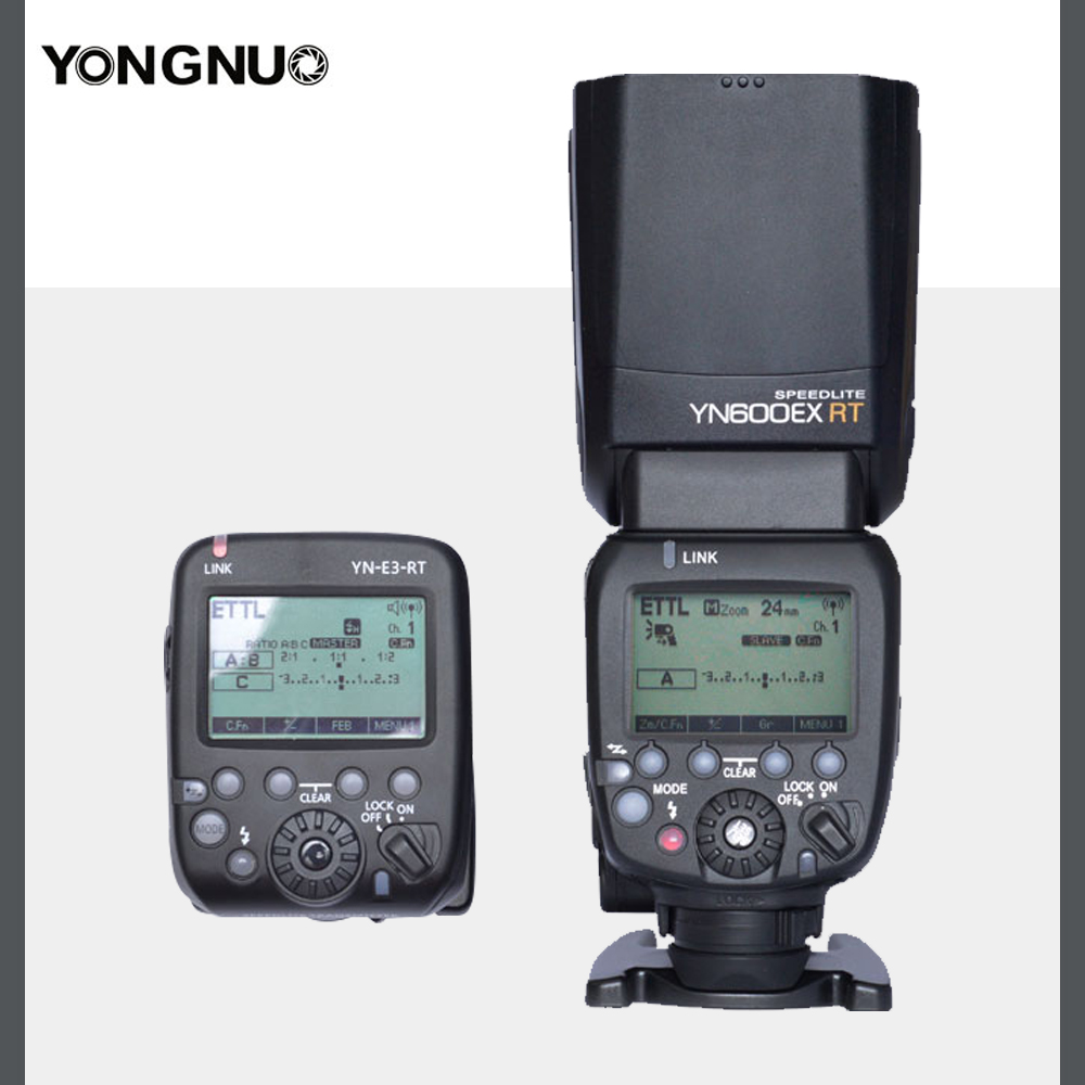 YONGNUO YN600EX-RT II 2.4G Wireless HSS 1/8000s Master TTL Flash Speedlite for Canon 60D 650D Camera as 600EX-RT YN-600EX RT II