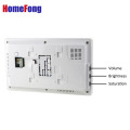 Homefong 7 Inch Wired Video Intercom Doorbell With Camera White Unlock Door Phone Intercom System Day Night Vision IP65