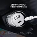 ORICO 15.5W 3.1A Car Charger Dual USB Type-C Fast Charging Universal Mobile Phone Charger Adapter For Samsung Huawei Xiaomi