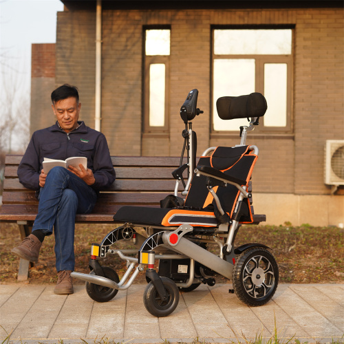 Handicapped Foldable Lightweight Electric Power Wheelchair Manufacturers and Suppliers from China