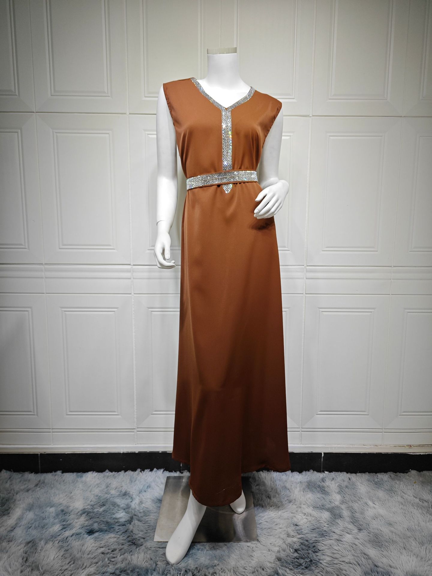 Jalabiya Abaya Set AB536 (5)