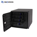 2020 New 4 Bays disk NAS case support mini ITX motherboard for home network nas storage
