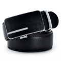 Automatic Buckle Genuine Leather Belt Men's Black Cow Leather Belts for Men Business Male Designer Automatic Buckle Wholesale