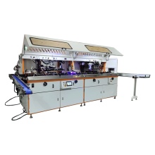 Automatically 1-2-3-4-5 color bottle screen printing machine