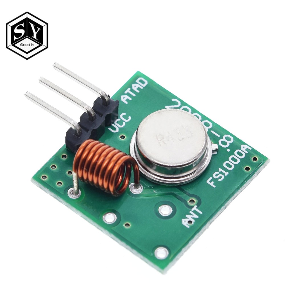 433 Mhz RF Transmitter and Receiver Module Link Kit for ARM/MCU WL DIY 433MHZ Wireless Remote Control for arduino Diy K0
