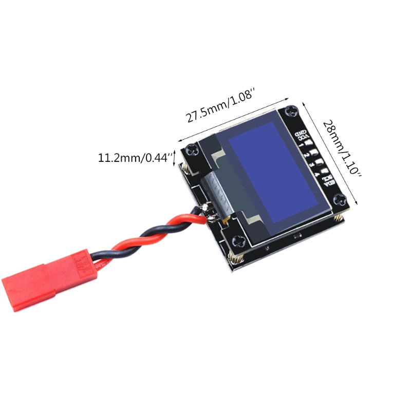 Portable Spectrum Analyzer High Sensitivity 2.4G Band OLED Display Tester Meter Y98E